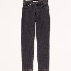 A&F High Rise Mom Jean